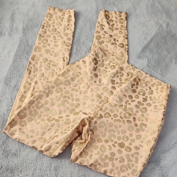 ELECTRIC YOGA Cheeta foil print size small leggings - Picture 7 of 9